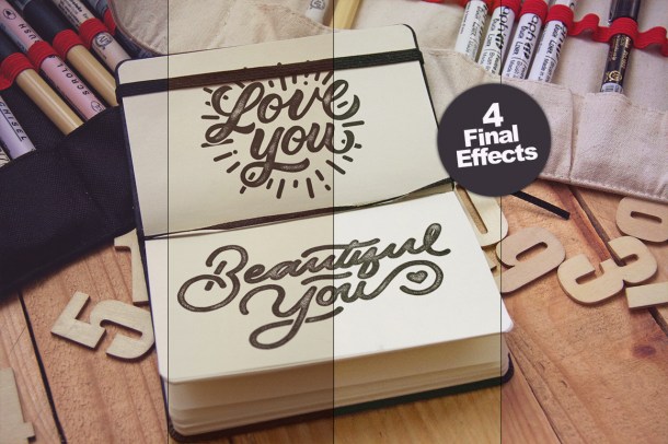 5 Free Typographer Desk Notebook